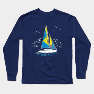 Sail into the Mystic Long Sleeve T-Shirt